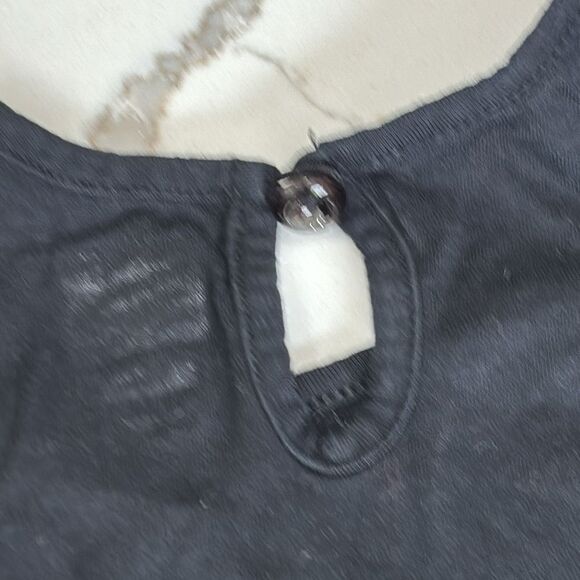 Old Navy | Girls Black Tank Top Blouse High Low - Picture 9 of 9